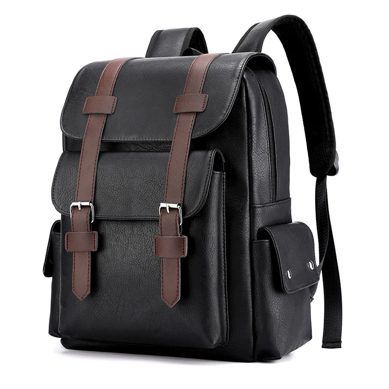 Sac à dos urbain, style cuir rétro ￼