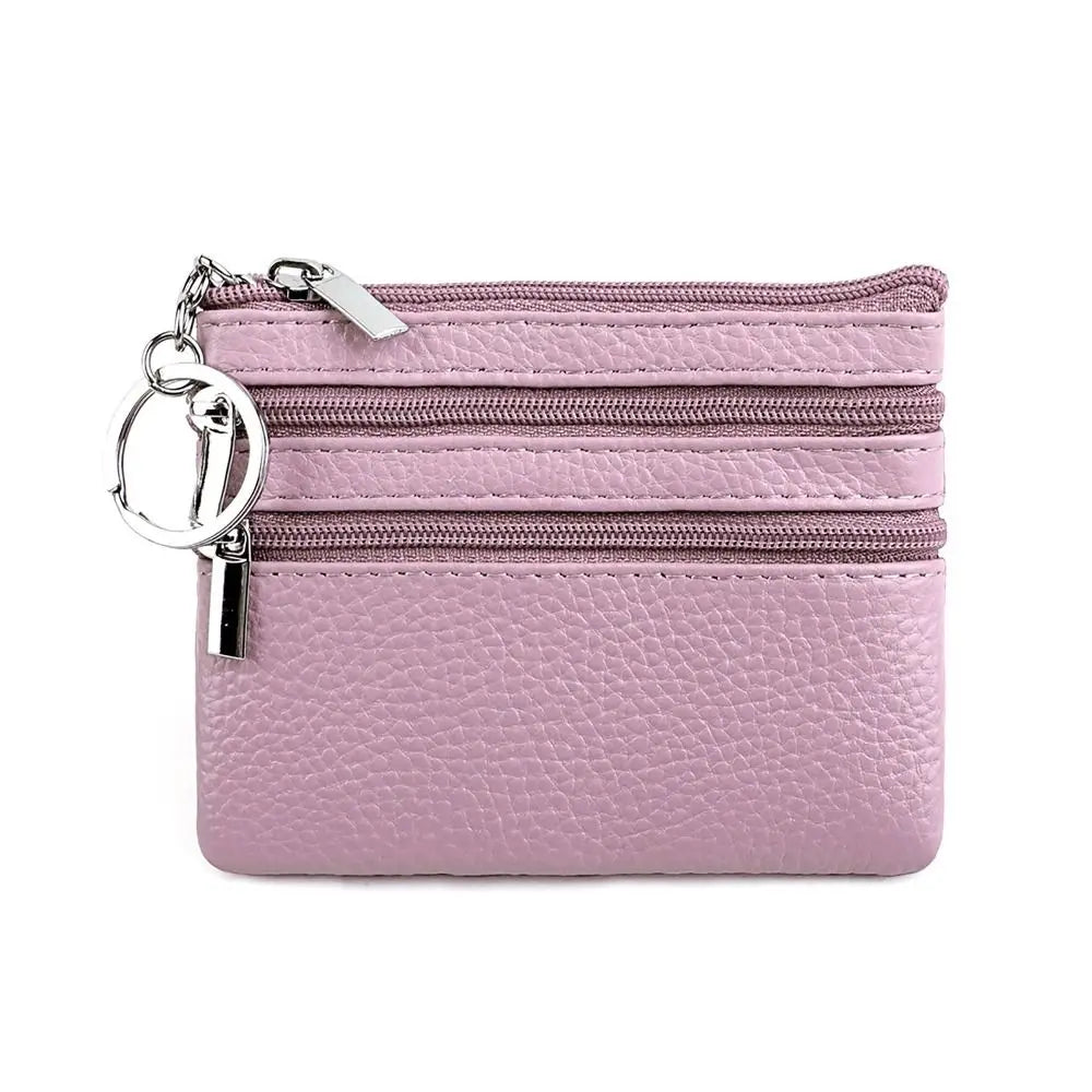 Porte-monnaie, compact, zippé