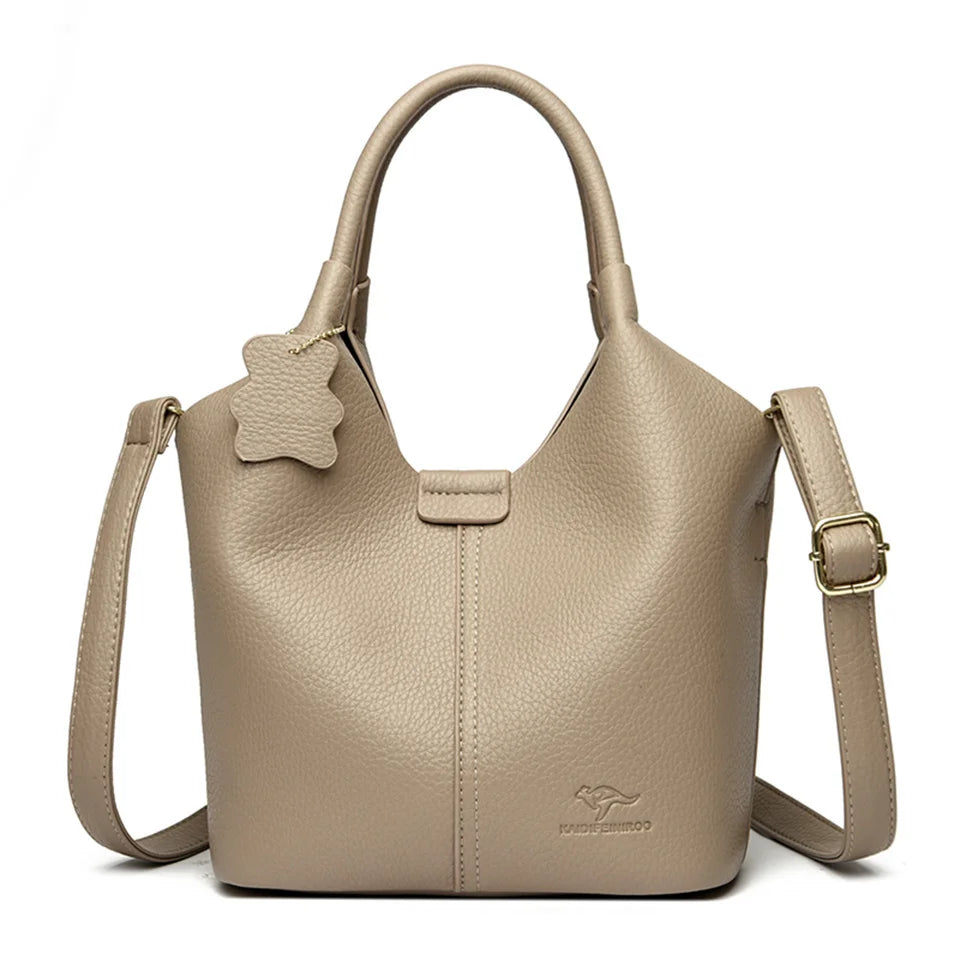 Sac à main, rétro finition souple, texturée