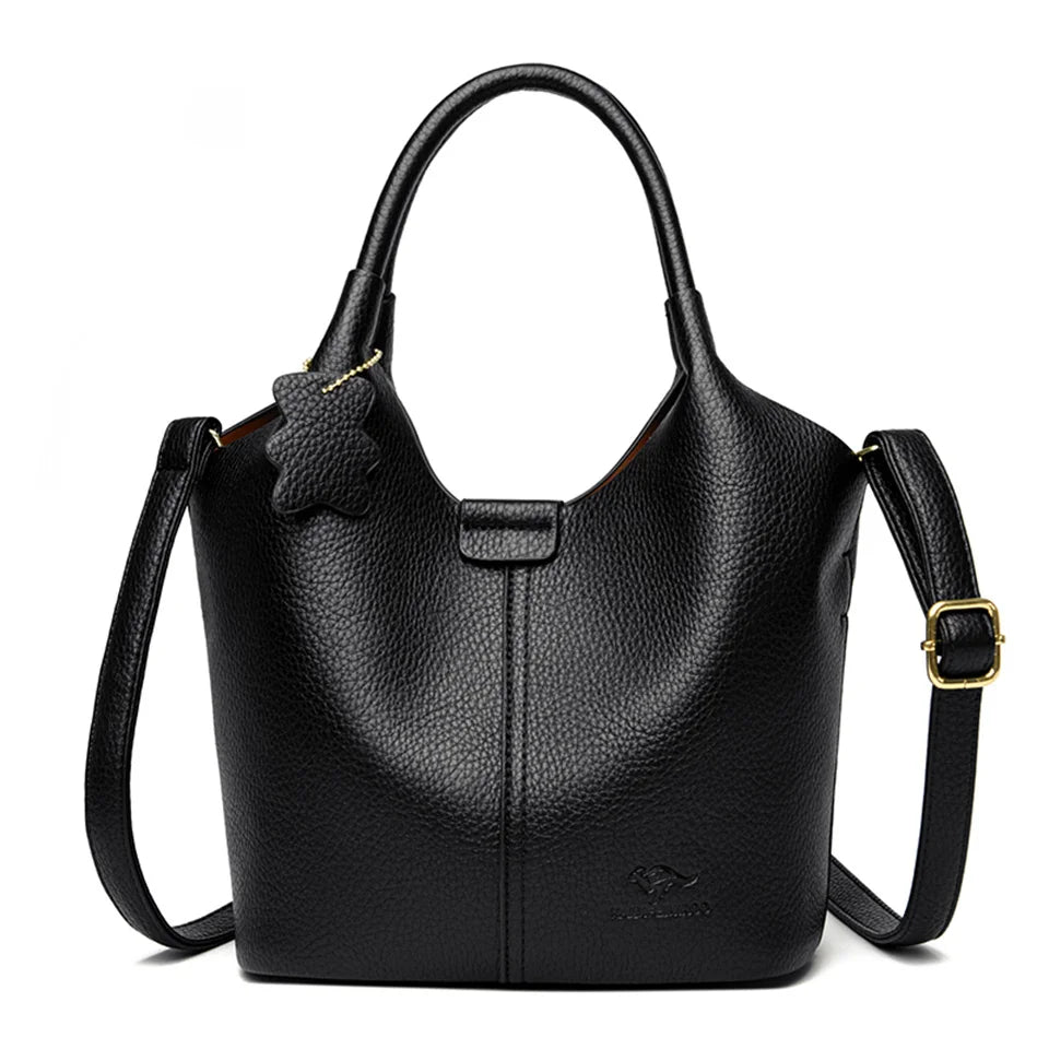 Sac à main, rétro finition souple, texturée