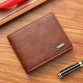 Portefeuille vintage en similicuir