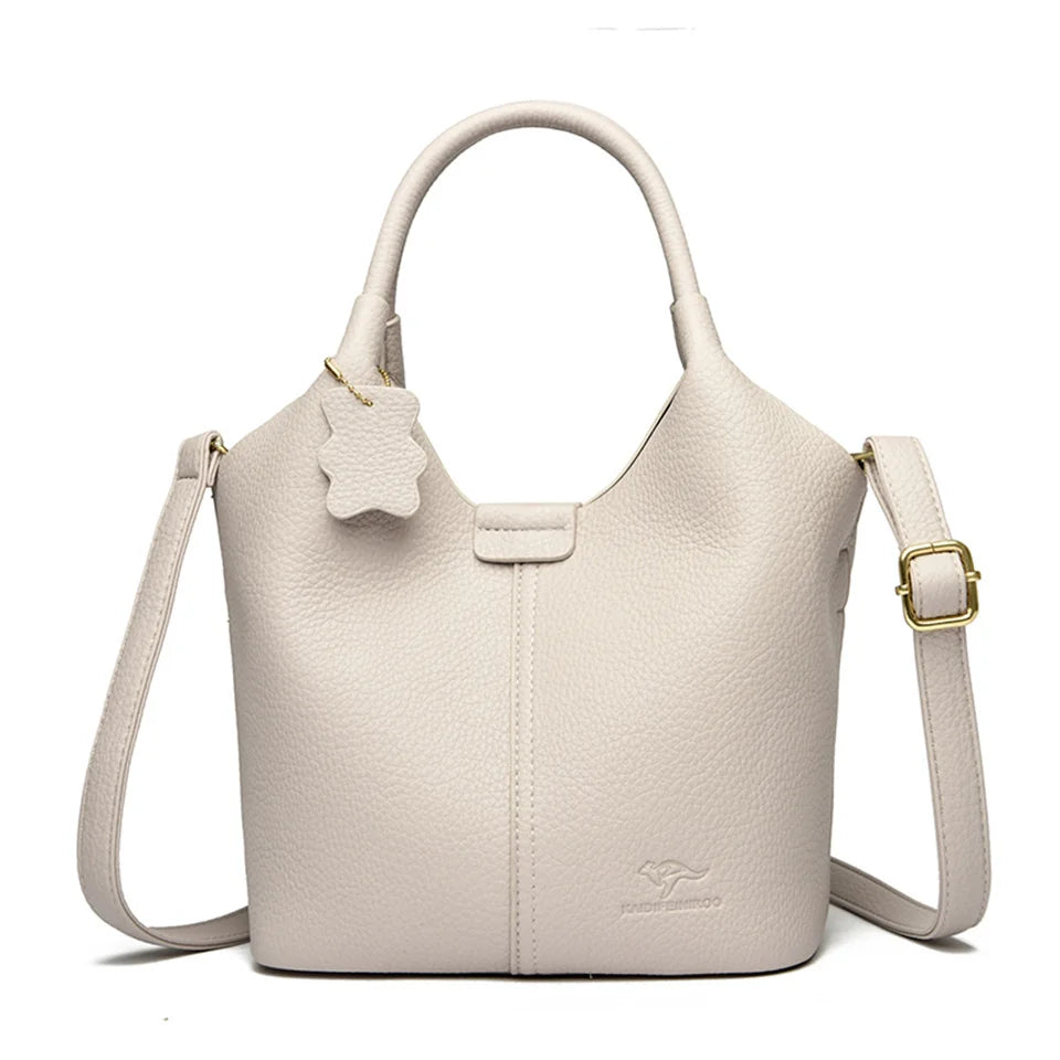 Sac à main, rétro finition souple, texturée