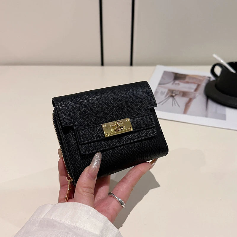 Portefeuille élégant, design rétro chic ￼